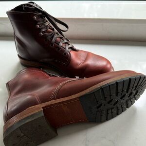 Like New, Lace-Up Tan Wolverine Boots, Newly Tredded